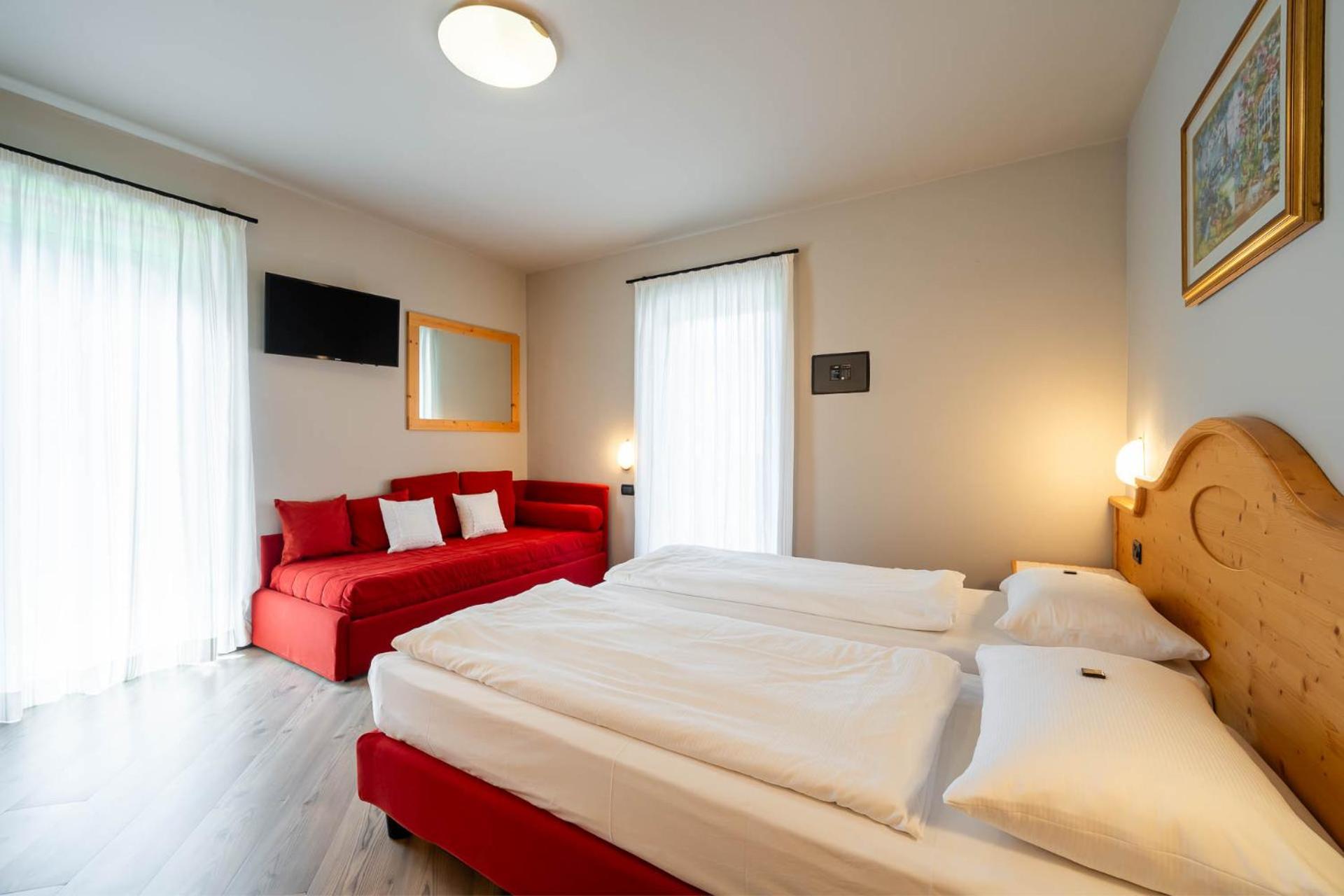 Garni Letizia Bed & Breakfast Campitello di Fassa Dış mekan fotoğraf